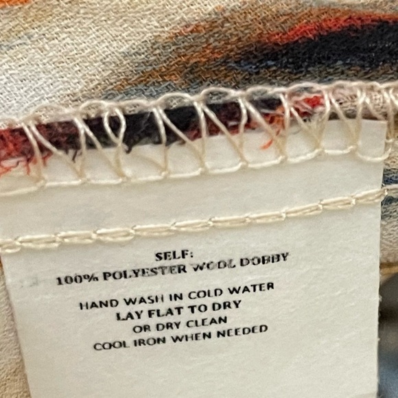 Kiyonna PLUS Maxi Meadow Dream Womens 1X Flutter Sleeves Animal Print Geometric - Picture 8 of 12